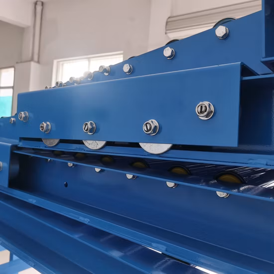 Telescopic Gravity Unloading Roller Conveyor System